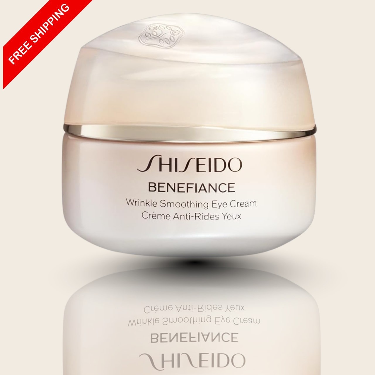 Shiseido Benefiance Wrinkle Smoothing Eye Cream 15mL for Lines & Puffiness