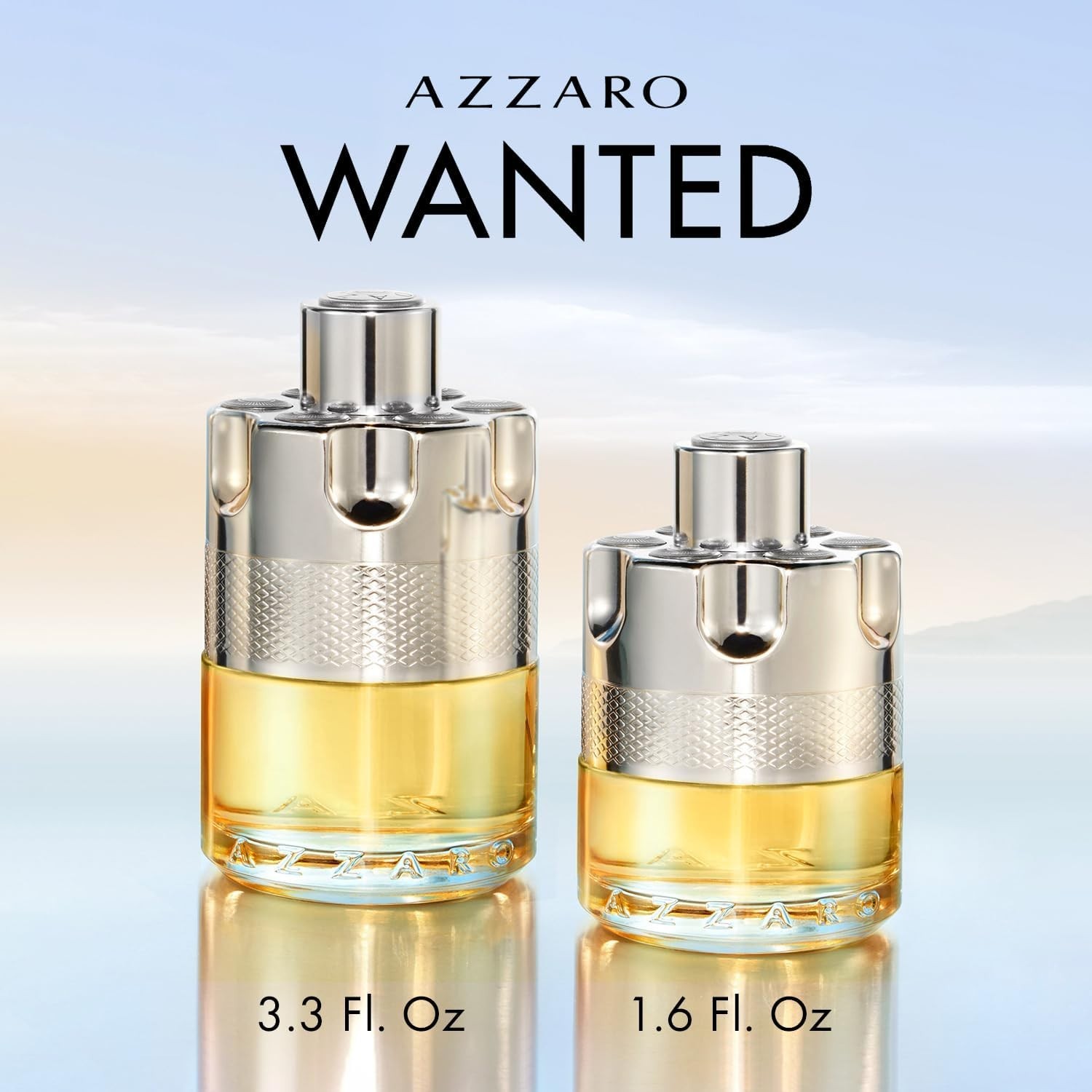 Azzaro Wanted EauDeToilette Vibrant Irresistible Woody, Citrus & Spicy 3.3 fl oz