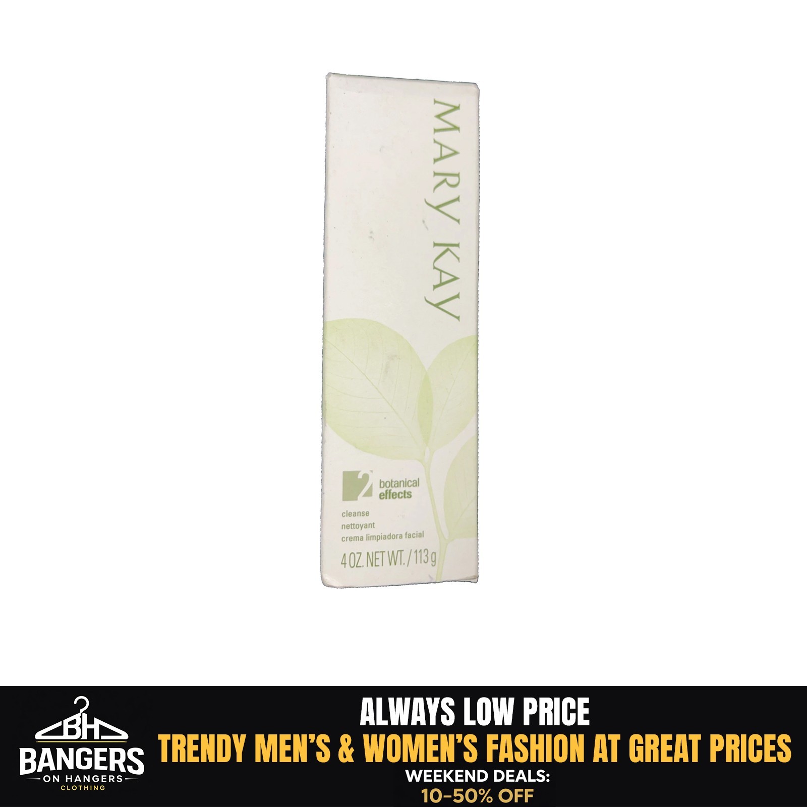 NIB Mary Kay Botanical effects Formula 2 Cleanse 4 Oz. Bent Damaged Box