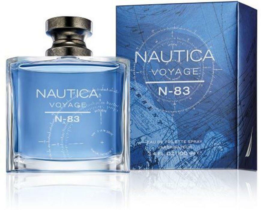 NAUTICA VOYAGE N – 83 for men 3.3 / 3.4 oz edt Cologne New in Box
