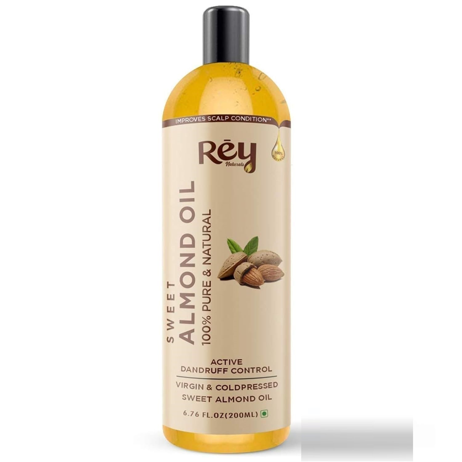 @ Rey Cold Pressed Sweet Almond Oil For Skin 200ml