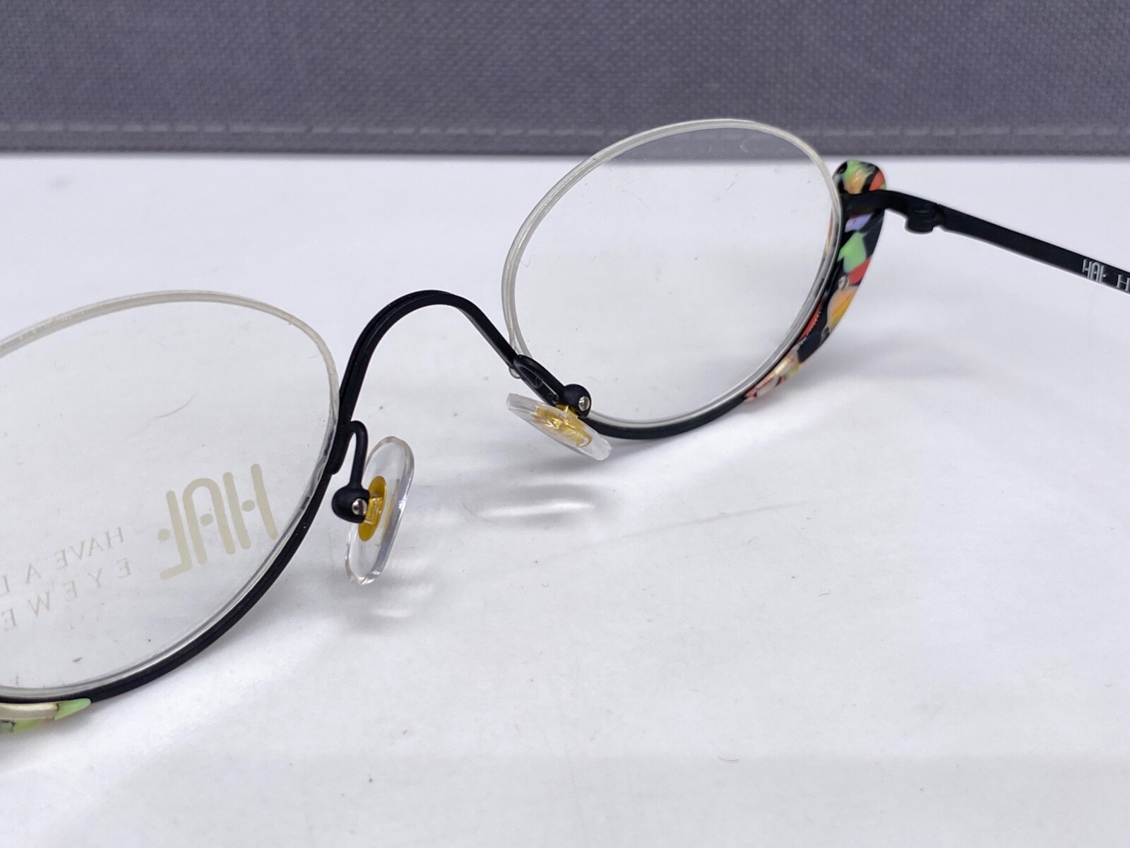 HAL Eyeglasses Frames woman Reading Small Multicoloured Vintage Retro