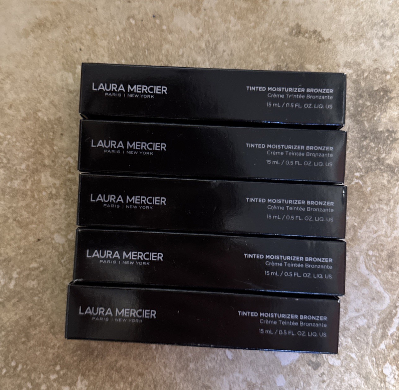Laura Mercier Tinted Moisturizer Bronzer 15ml Sunstone 05 (Lot Of 5)