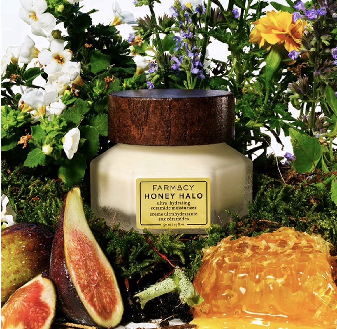 Farmacy Ceramide Face Moisturizer Honey Halo 0.8 oz (4 pack)