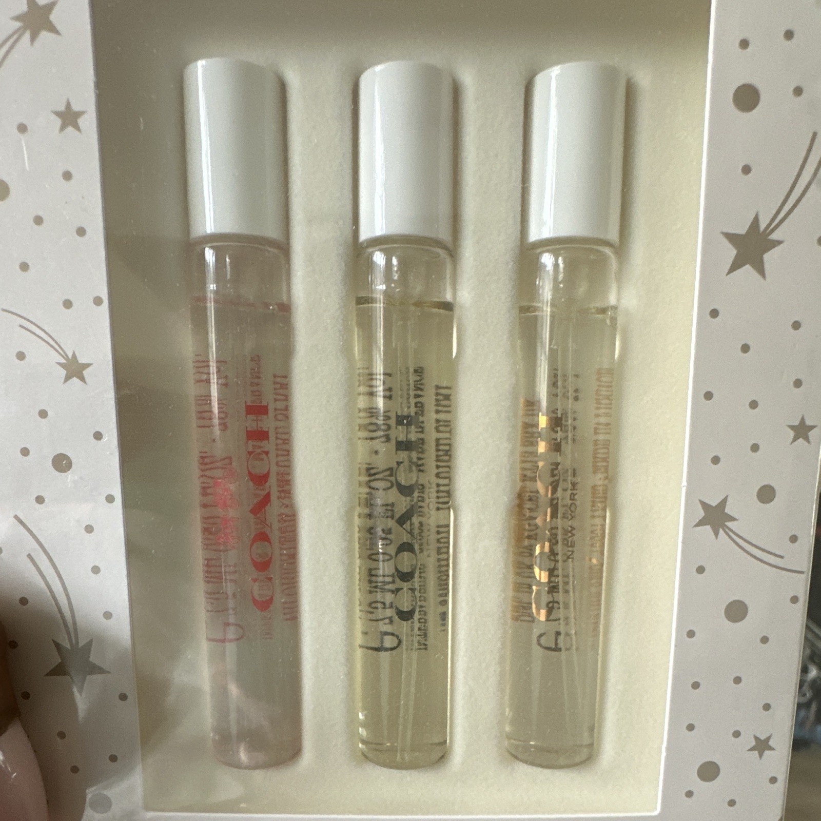 Coach Travel Size Spray Set Poppy Signature Legacy 0.25 fl oz