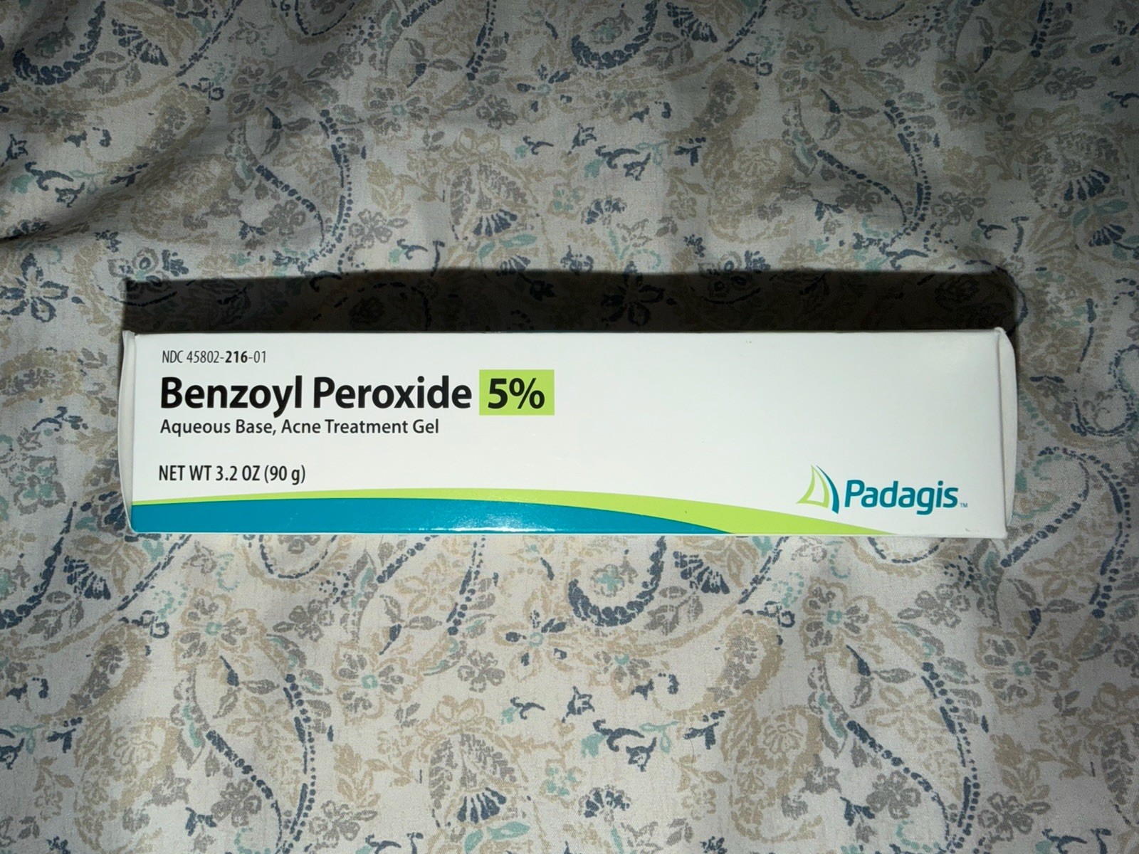 Perrigo Benzoyl Peroxide 5% Large Acne Treatment Gel, 3.2 Oz