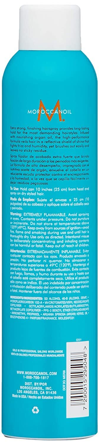 MoroccanOil Luminous Hairspray EXTRA Strong Hold 10 oz -PACK OF 3 GUARANTEED!