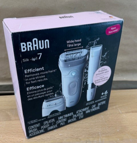 Braun Silk-épil 7 5392 Epilator & Trimmer Women’s Shaver Open Box
