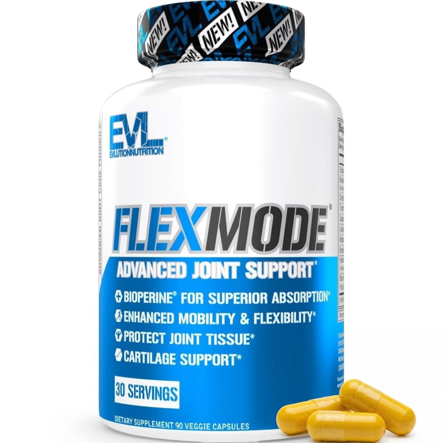High Absorption Joint Support Supplement – 90 Count (Pack of 1), Flex Mode