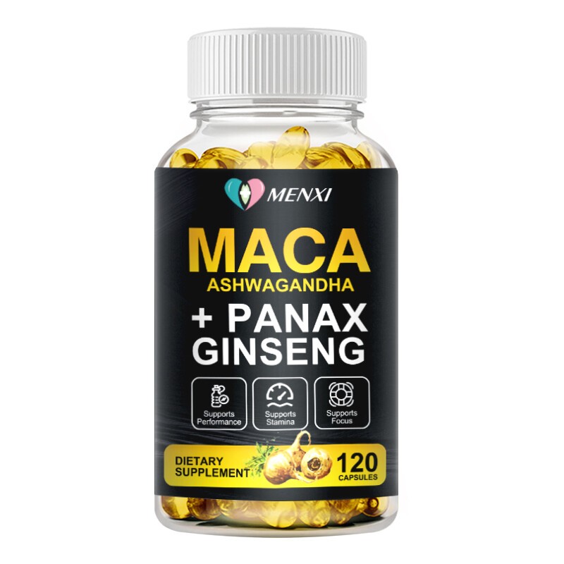 Maca Root Capsules 10000mg, Peruvian Maca Extract for Men & Women 240 Capsules