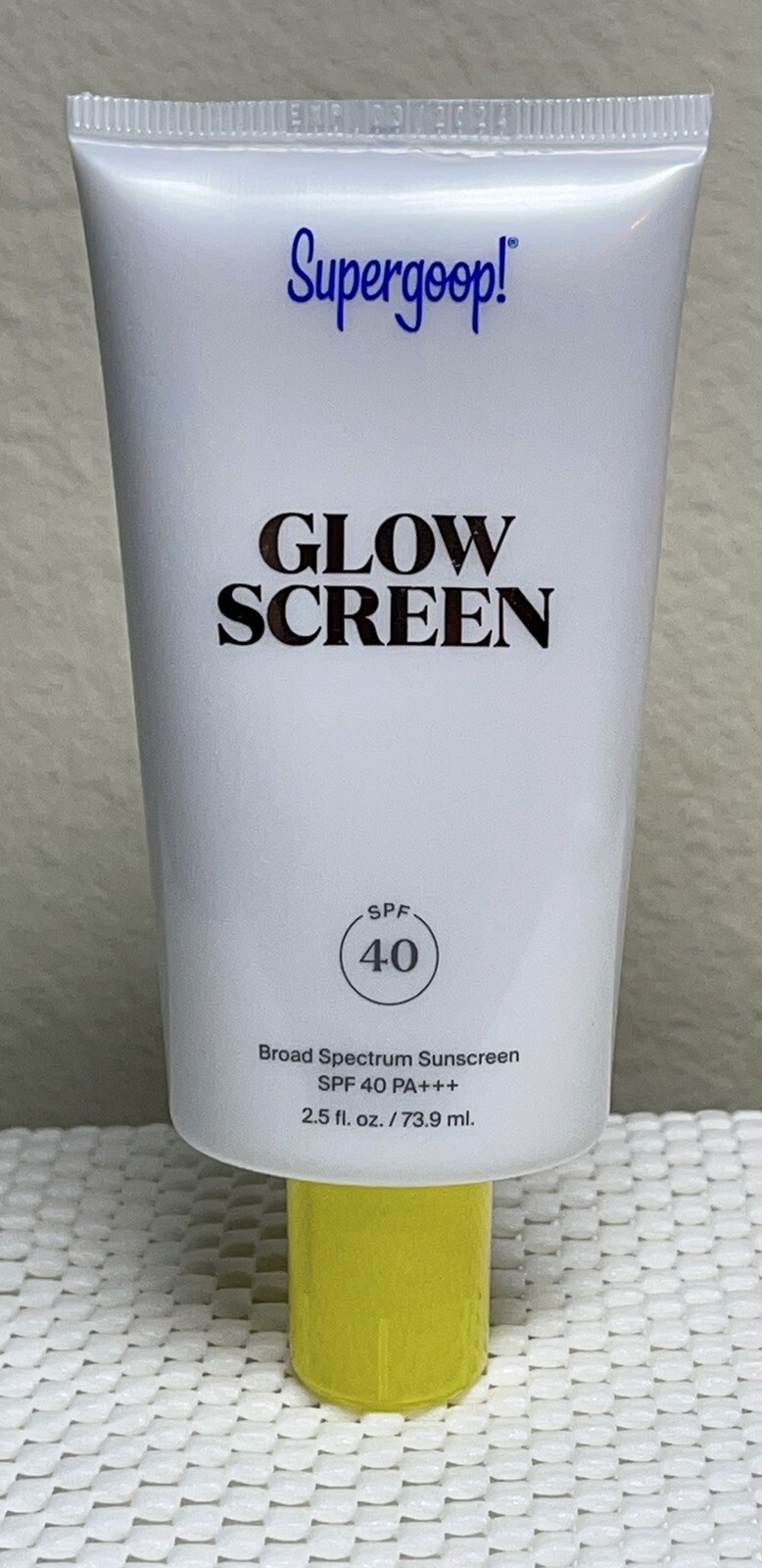 supergoop Glowscreen SPF 40 Limited Edition Jumbo size 2.5 oz Exp-03/2024 (NB)