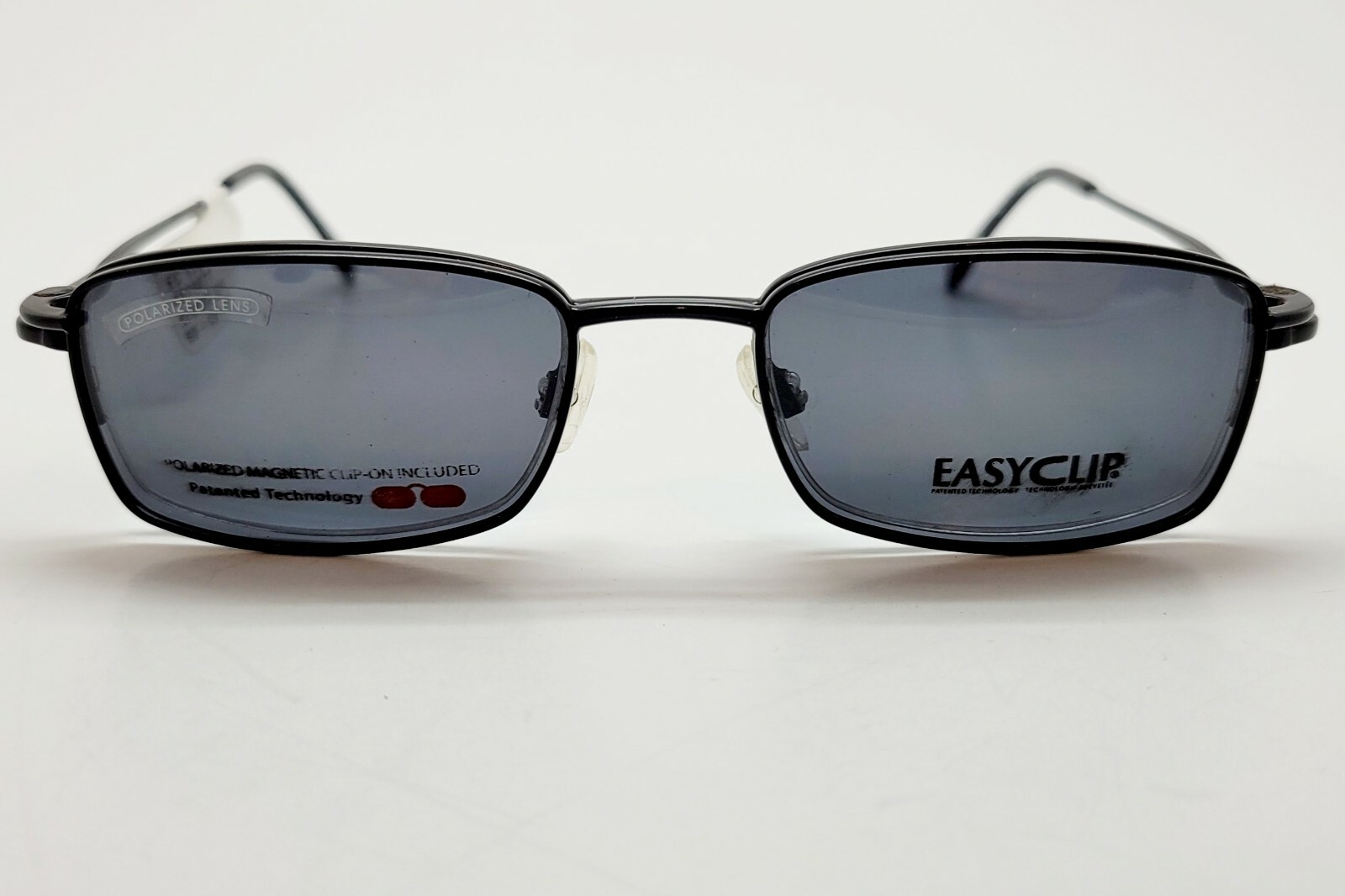 1 Unit New EasyClip EC173 Black 90W Eyeglasses Frames 50-19-135 #522