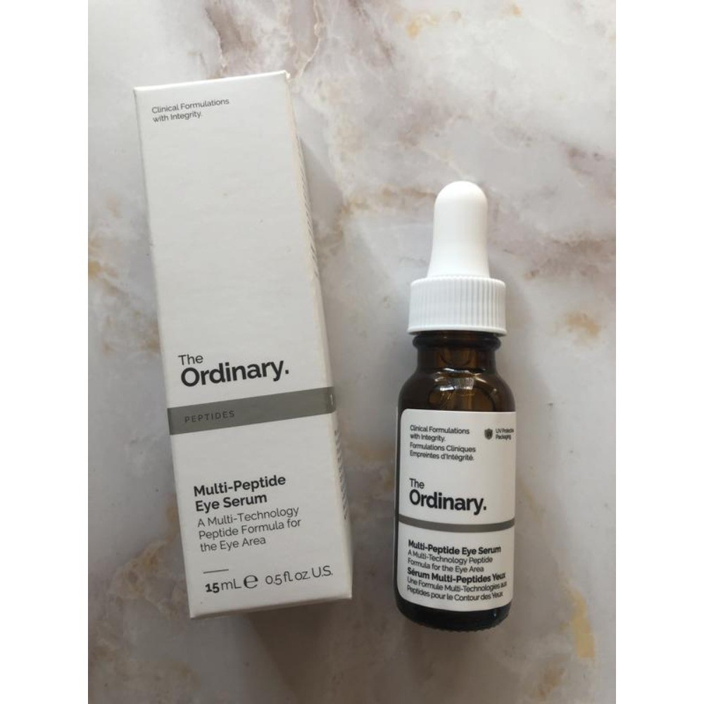 The Ordinary Authentic Multi-Peptide Eye Serum 0.5 oz / 15 mL