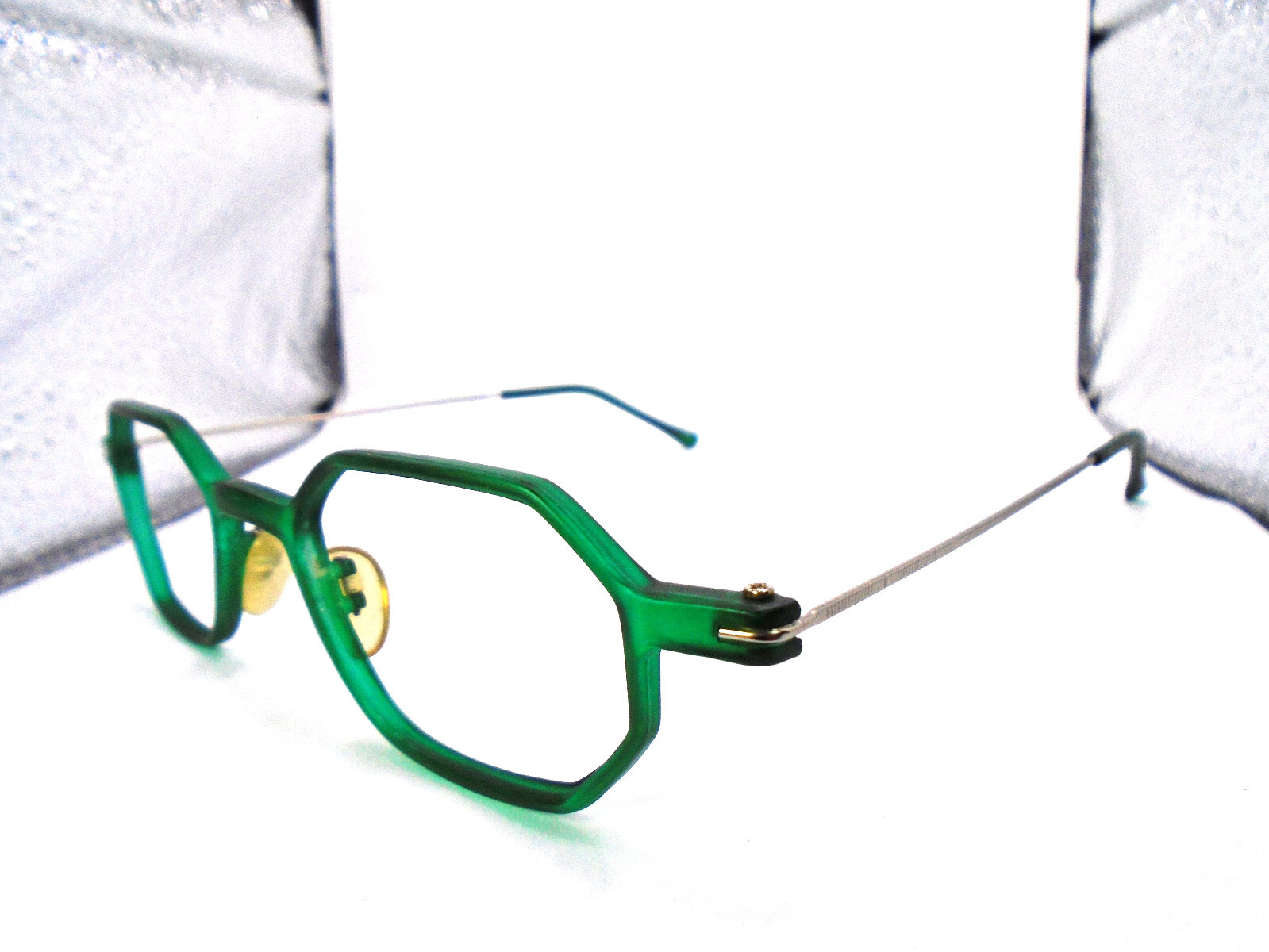 ADEA 76/gr Green Eyeglasses Frames Made in Taiwan