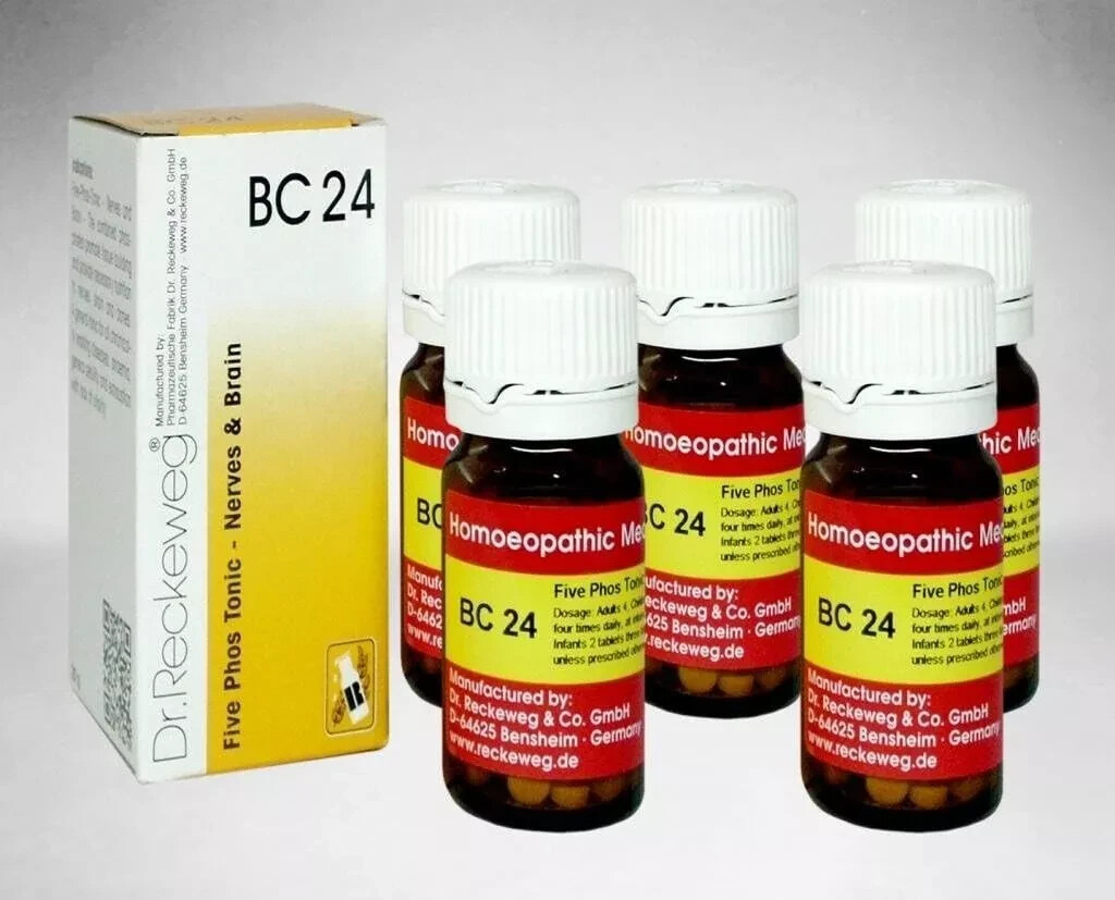 Dr. Reckeweg BC 24 nerves homeopathy Remedy 20g X 5 Pack Natural Wellness
