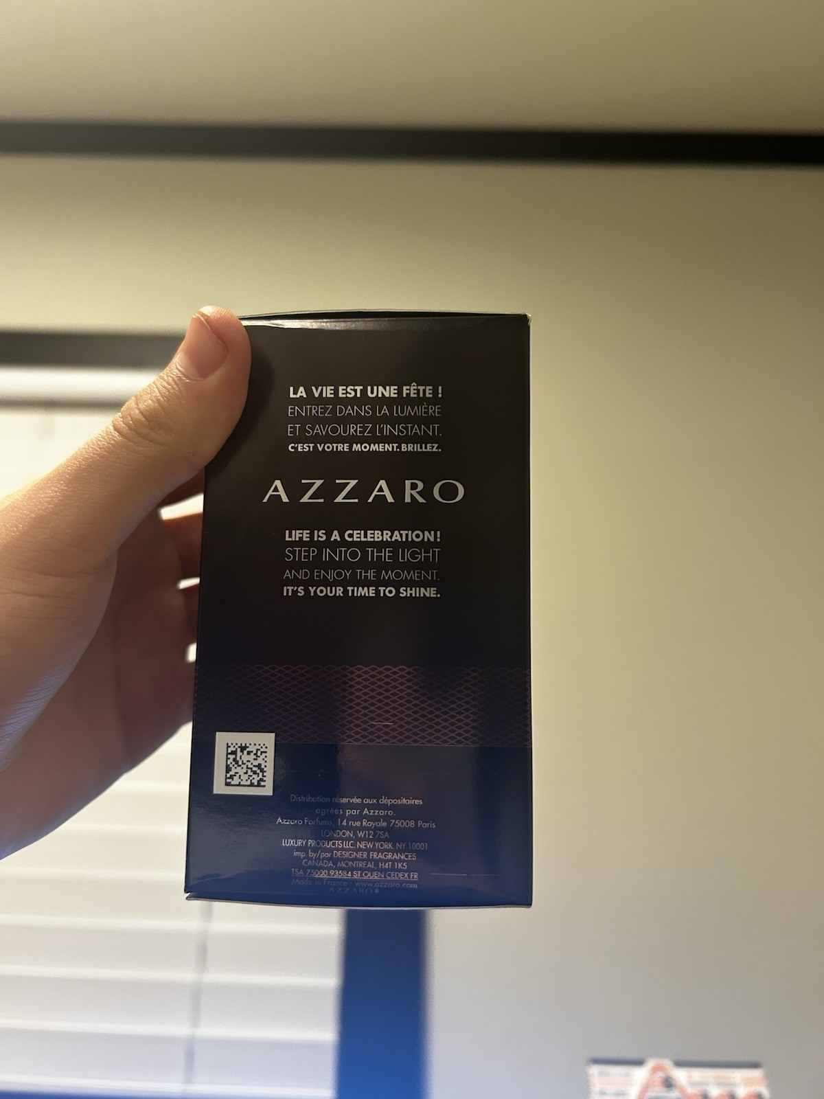 Azzaro COS-WBNMES34 3.4oz Wanted by Night Eau de Parfum for Men Spray