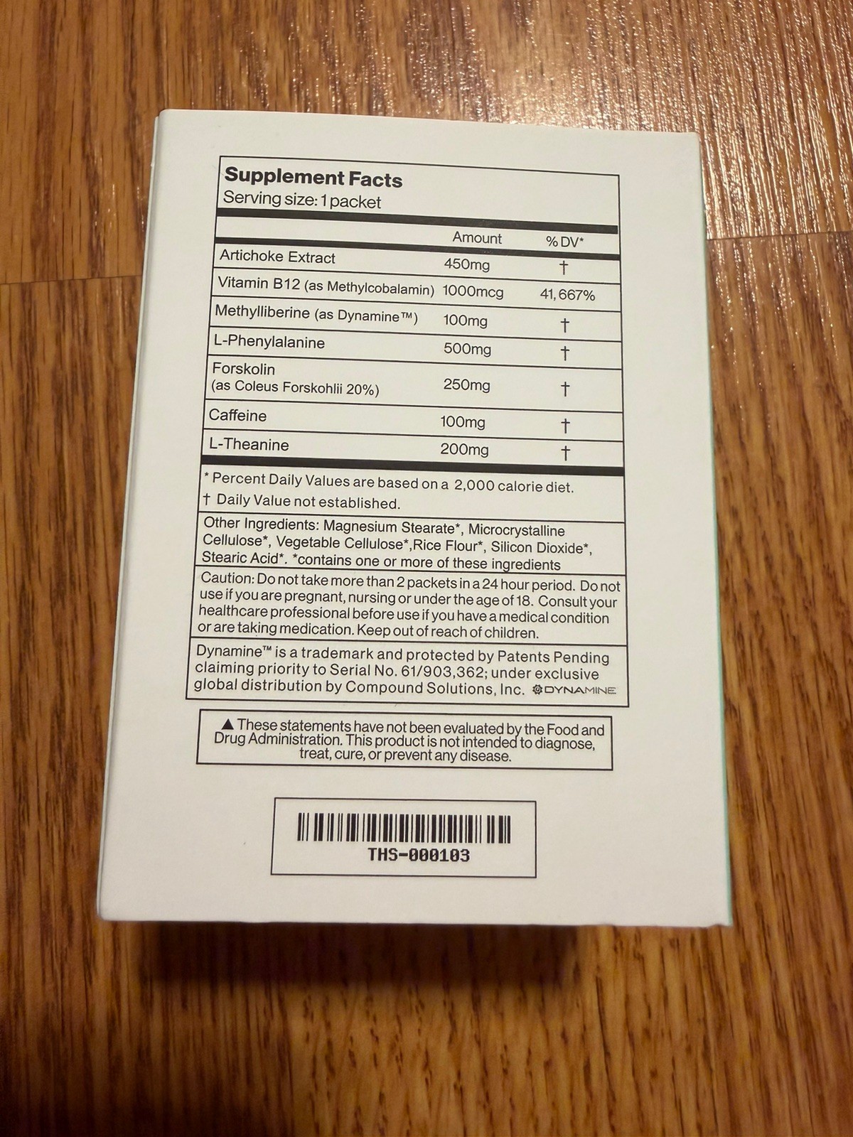 Thesis Nootropics Supplements – Motivation (1 box) 6 Packs