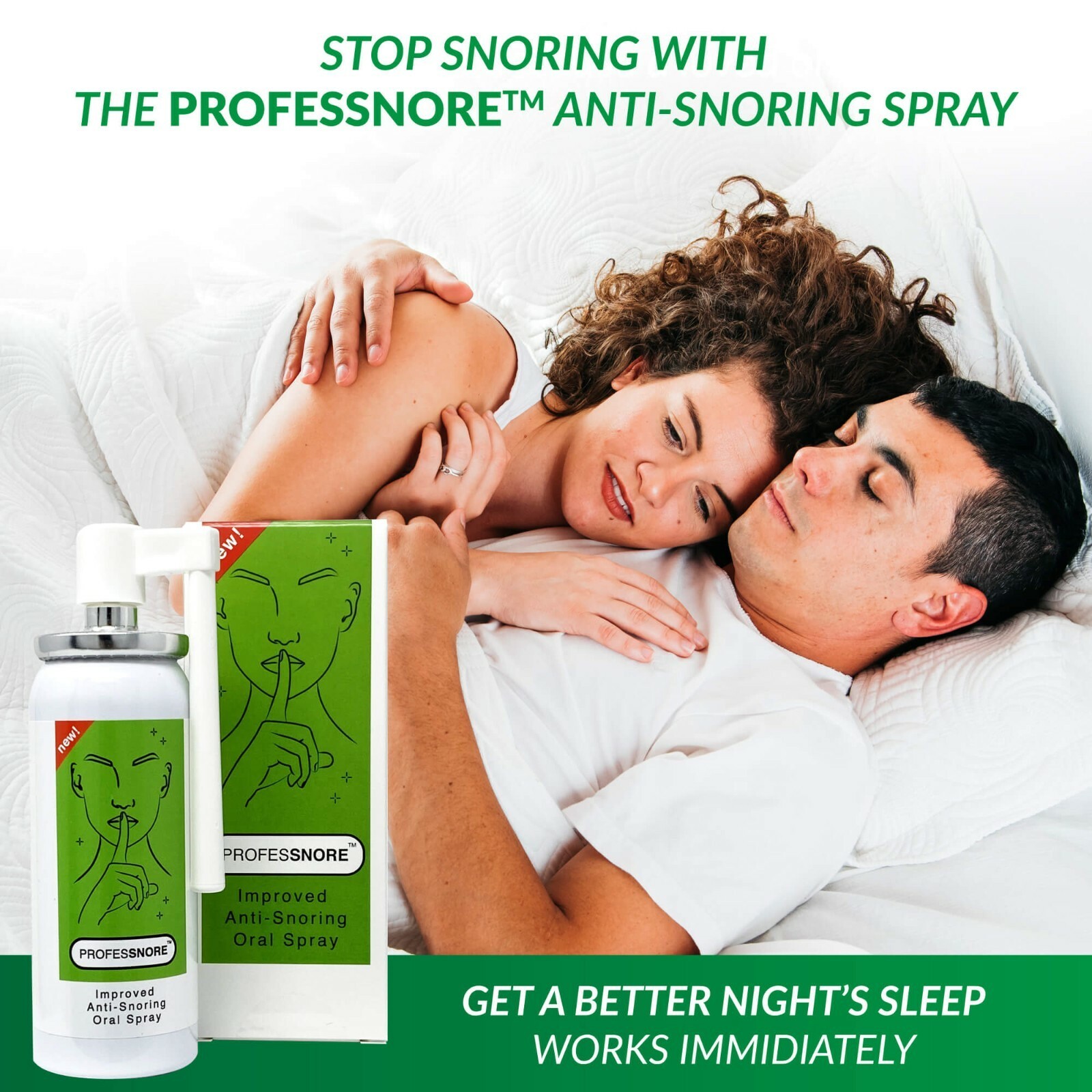 Snore Relief Anti Snore Stop Snoring Snore Aid Throat Spray Professnore