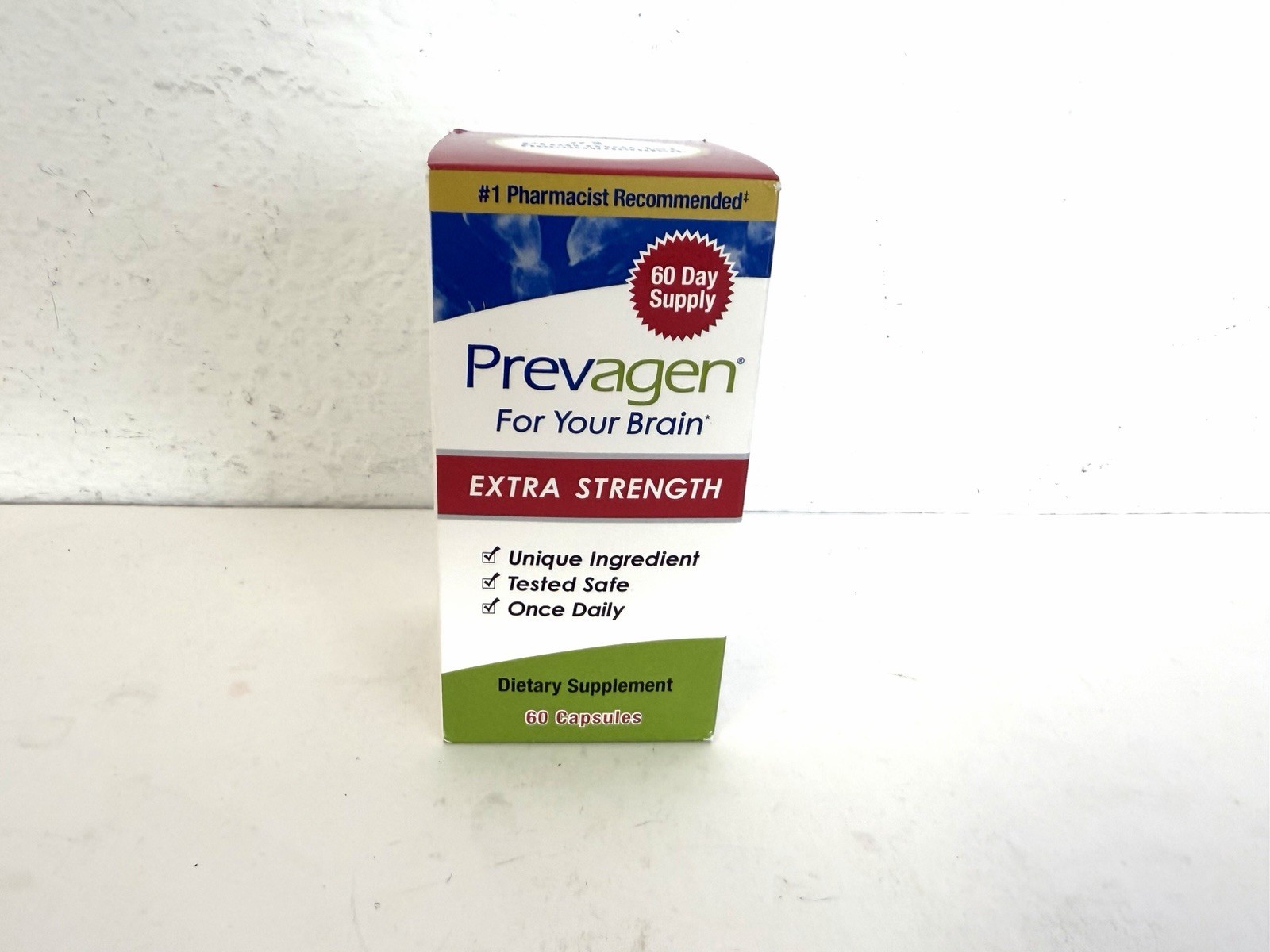 *Prevagen Extra Strength Dietary Supplement -60 Capsules- New In Box