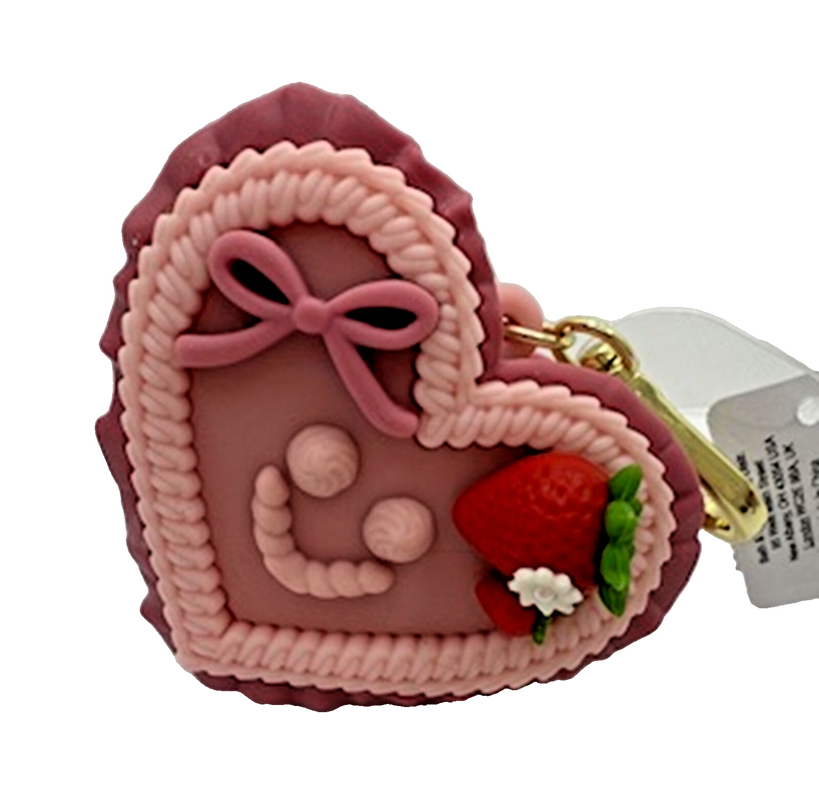 Bath & Body Works Pink Valentine’s Happy Heart Coquette Cake Pocketbac Holder