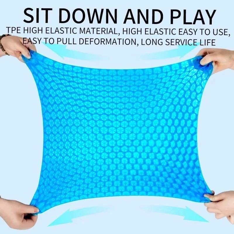 Honeycomb Gel Seat Cushion 2.5cm Thick Cooling Comfort Support for Chair Car