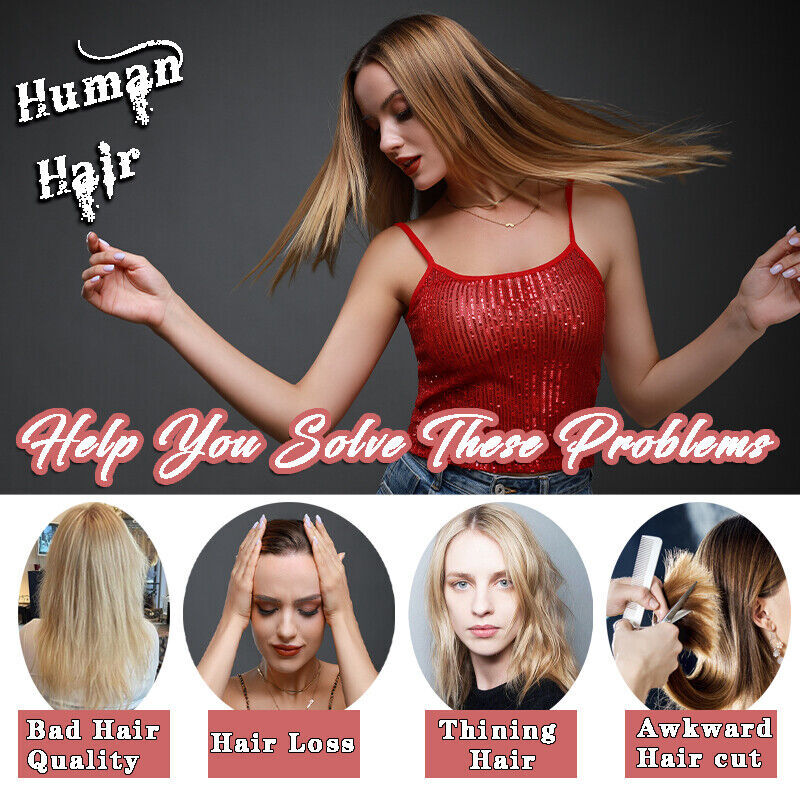 Thick 10/20/40/60pcs Tape In Remy Virgin Human Hair Extensions Russian Skin Weft
