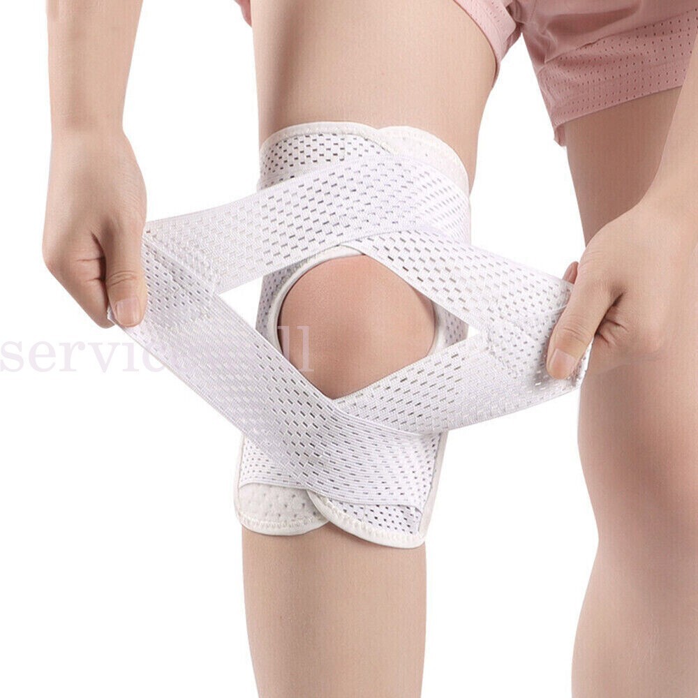 Knee Sleeve Compression Brace Meniscus Sport Joint Support Pain Arthritis Relief