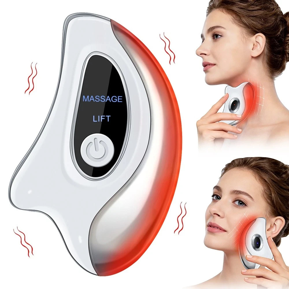 Electric Gua Sha Facial Tools – Face Sculpting Tool/Lift Device Anti-Aging