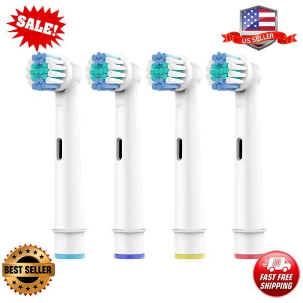 Toothbrush Heads for Oral B, 4 Pack Professional Electric Toothbrush Replacement