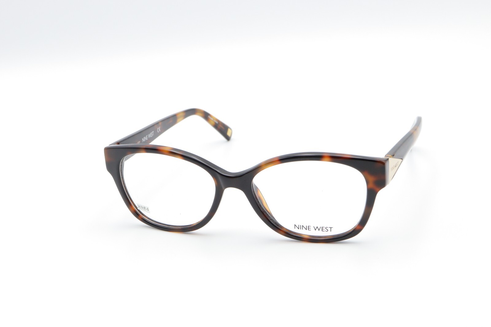 NINE WEST NW5104 218 Brown Tortoise 51-16-135 Eyeglass Frames Flex Hinges X984