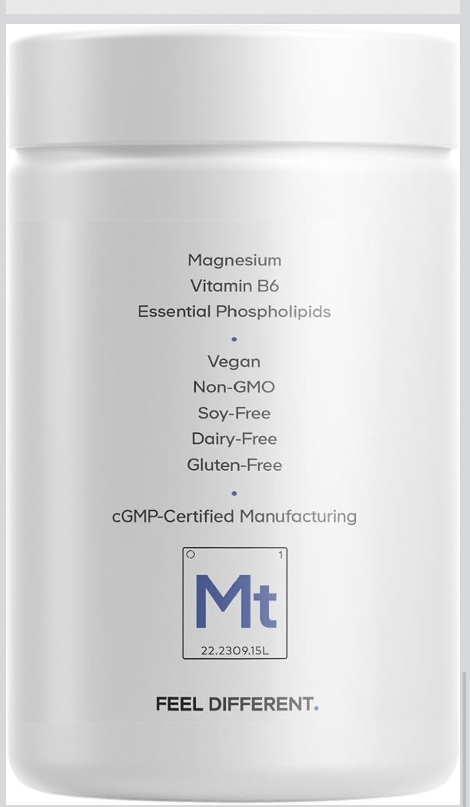 EXP:07/28/2027 CODEAGE Liposomal Magnesium Taurate+, 120 Capsules ,