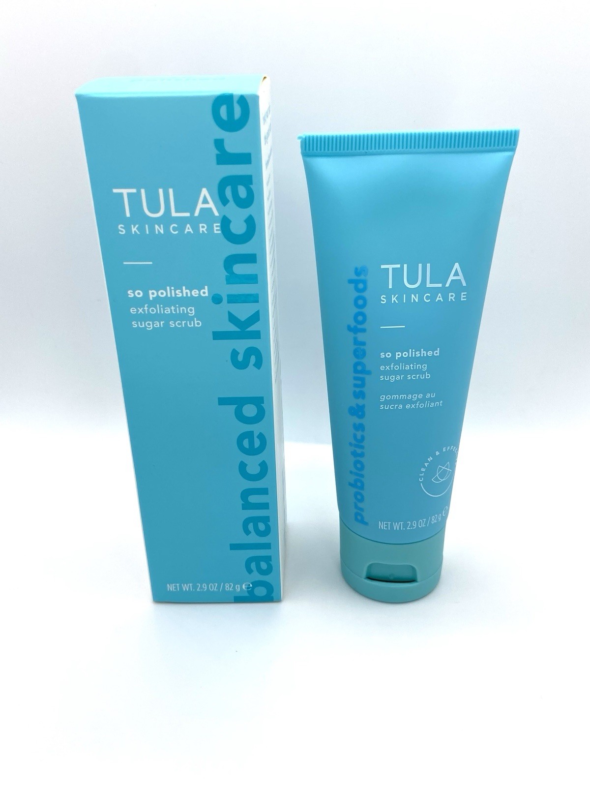 TULA Skincare SO POLISHED Exfoliating Sugar Scrub 2.9 oz