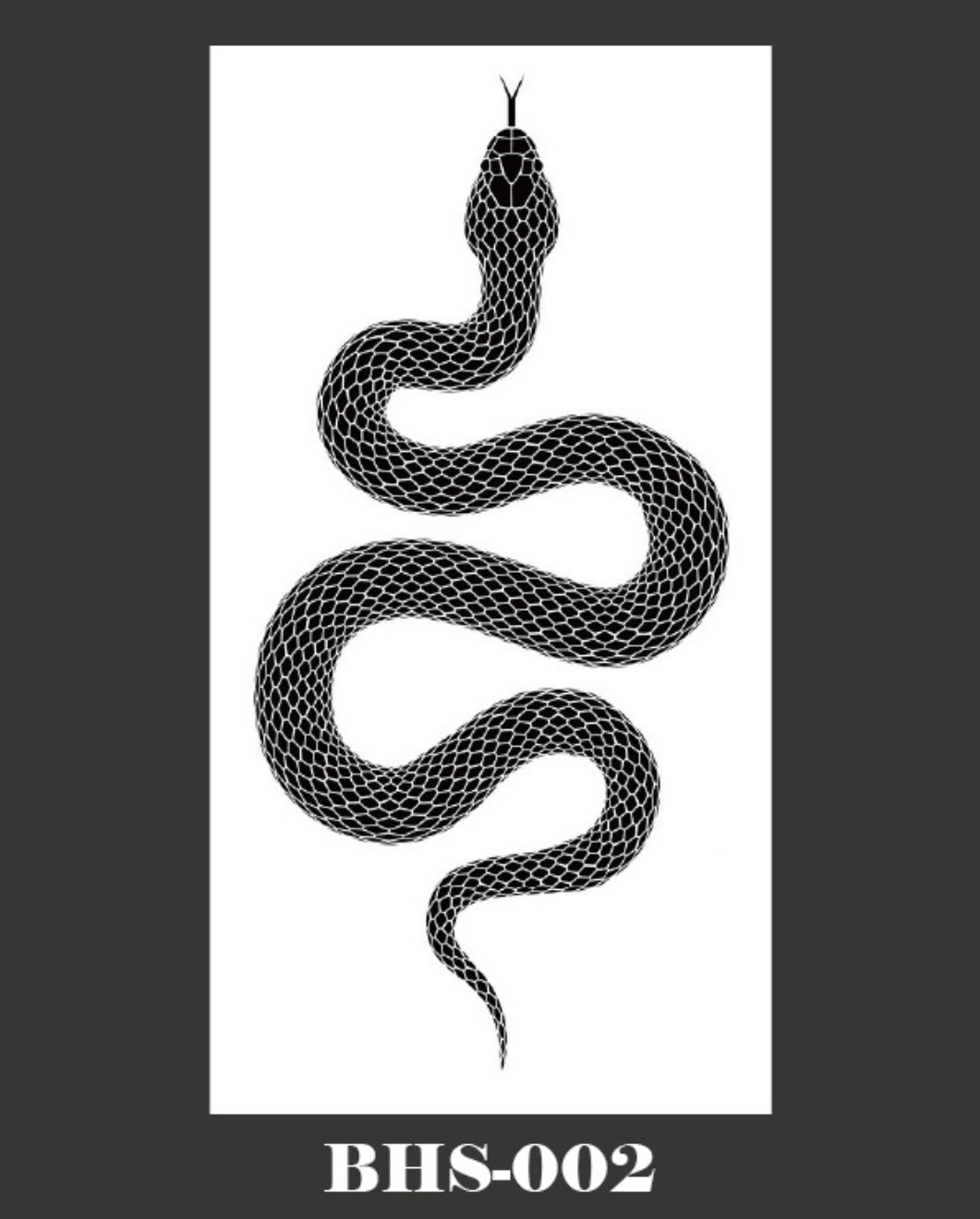 5 Snakes /Set Temporary Tattoo Stickers Waterproof Rose Arm Body Art Fake Tattoo
