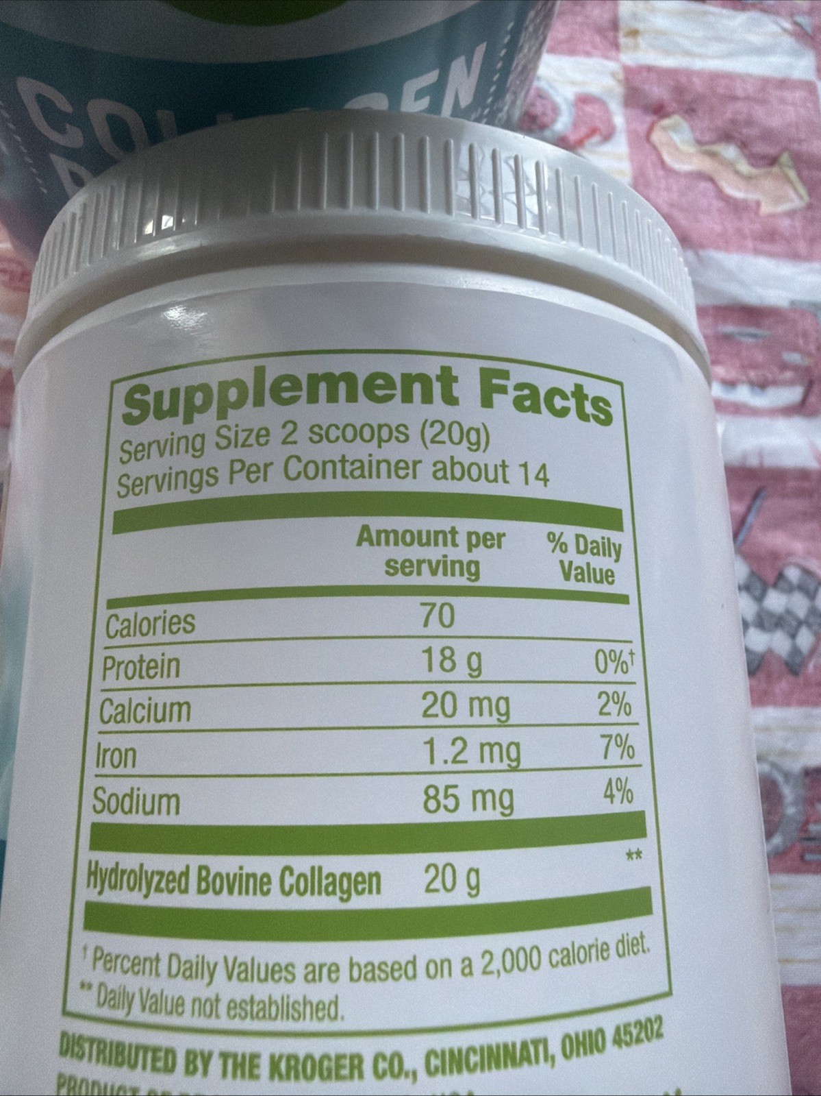2X Simple Truth Collagen Peptides 20g Powder Unflavored 10oz Ea 08/2029