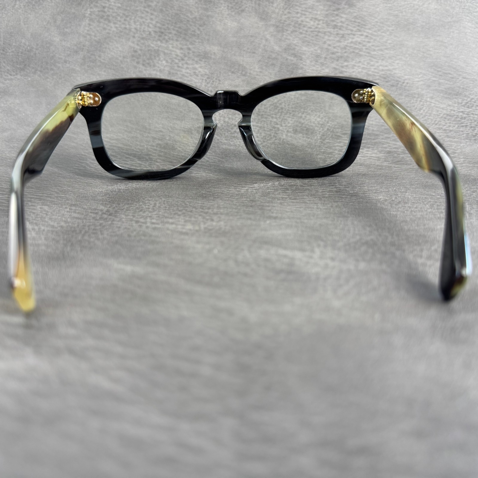 Men Eyeglass Glasses Frames Thick Vintage Handmade Buffalo Horn Reading Eyewear