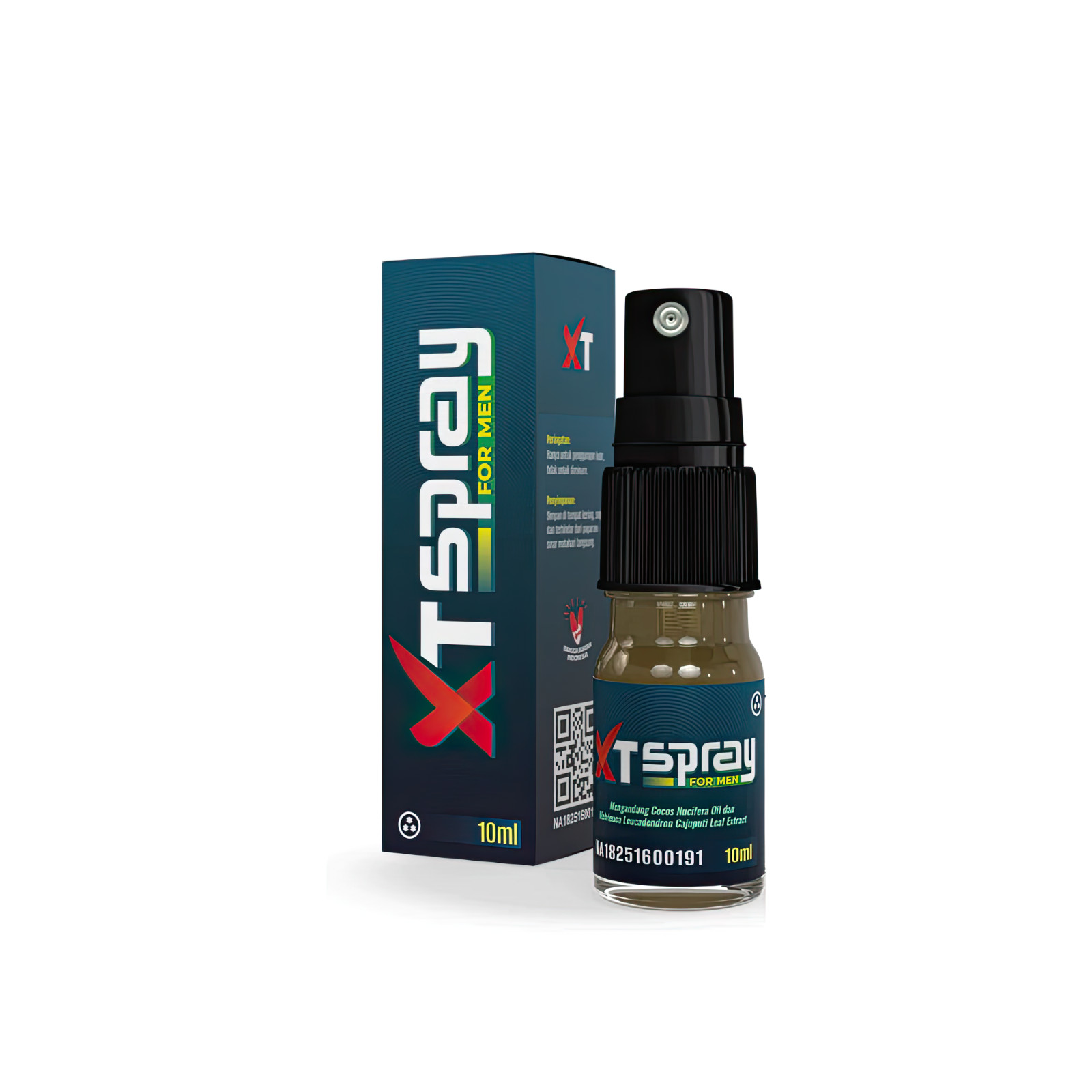 XT Spray Men Care Personal Care Spray Fresh Formula Indonesia 10ml