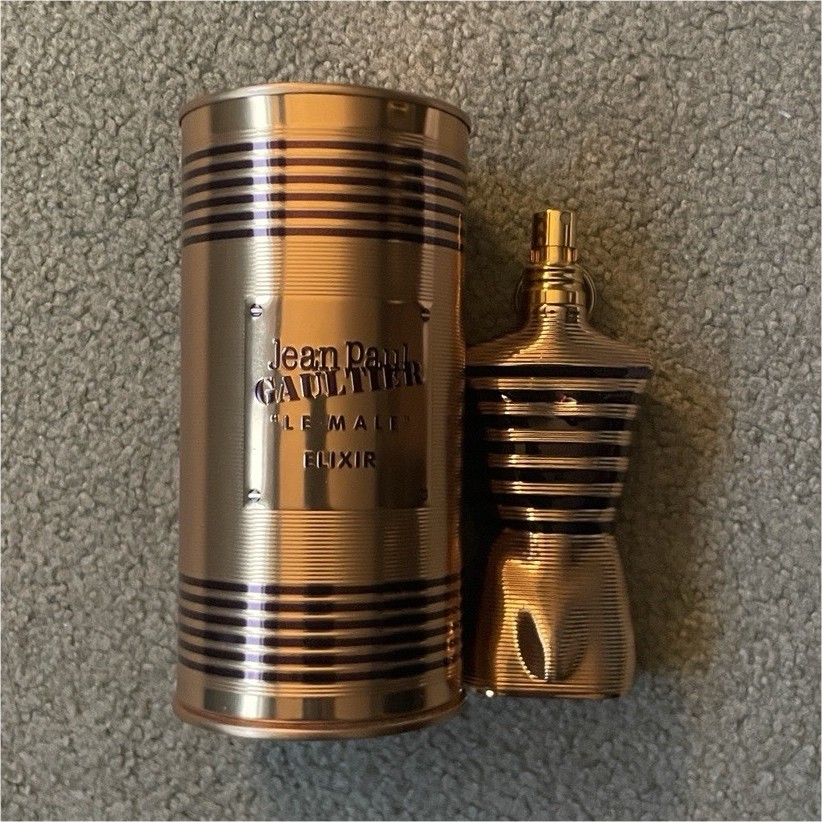 Jean Paul Gaultier Le Male Elixir Parfum Spray, Regular Size 125 mL/4.2