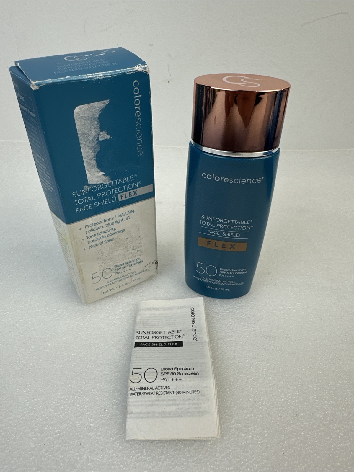Colorescience Total Protection Face Shield Flex SPF 50 – 1.8 fl. oz – Unsealed