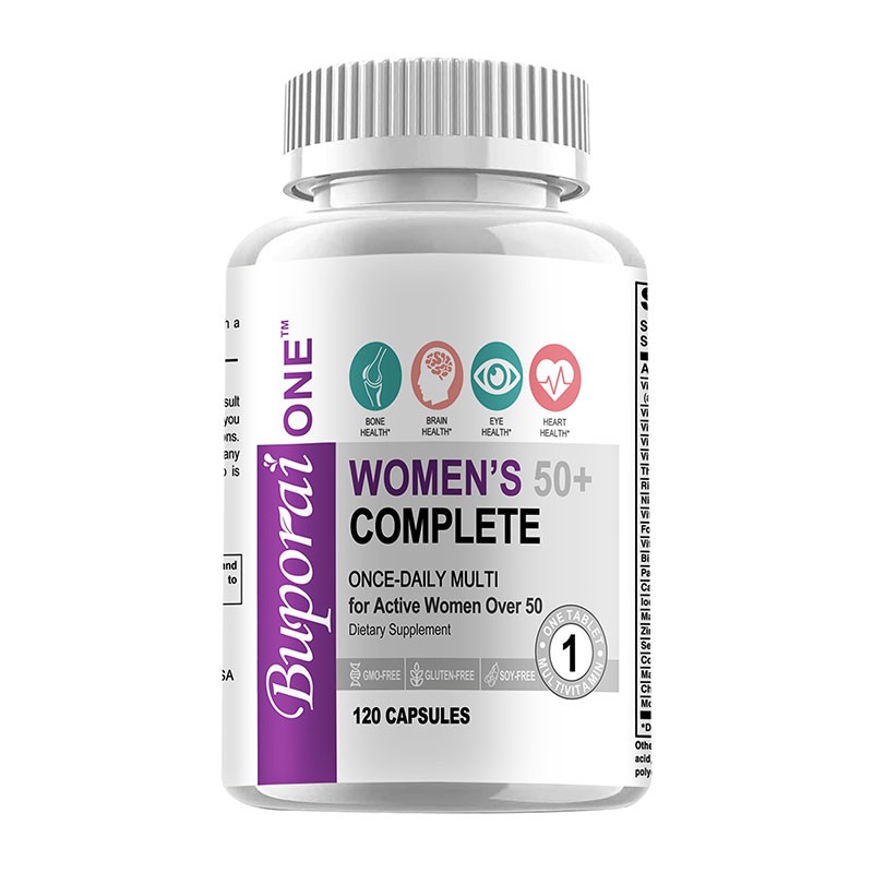 Women’s 50+ Complete – Supports Bone, Brain, Eye, Heart Health,Vitamins/Minerals