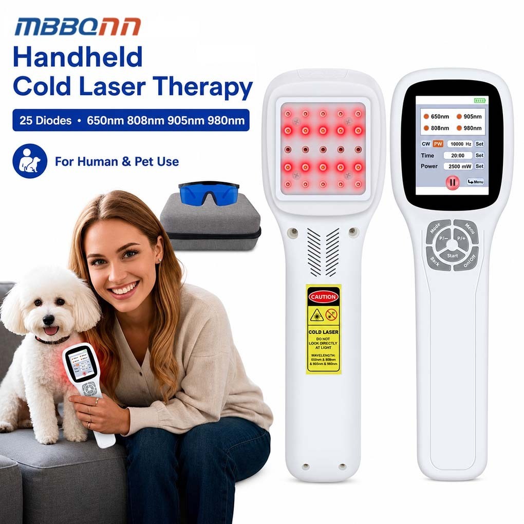 650nm 808nm 905nm 980nm Laser Therapy Device for Deep Tissue Pain Relief at Home