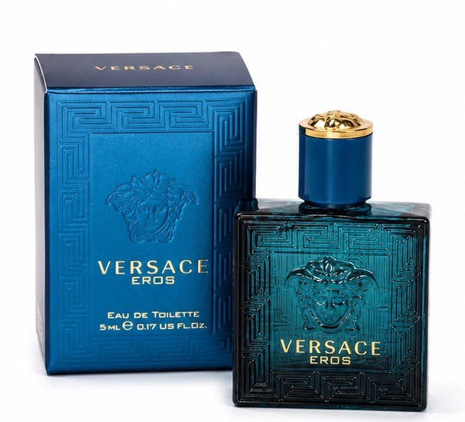 Versace Eros Eau de Toilette EDT Spray Sample Size 5 mL / 0.17 fl oz