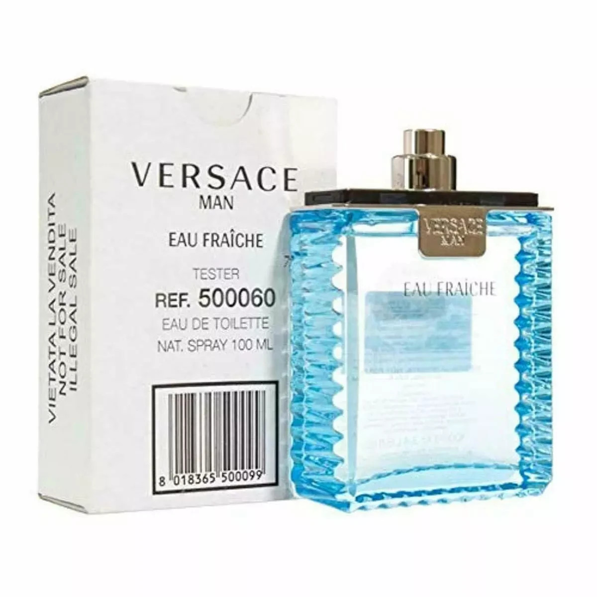Versace Man Eau Fraiche by Gianni Versace 3.4 oz EDT Cologne for Men New Tester