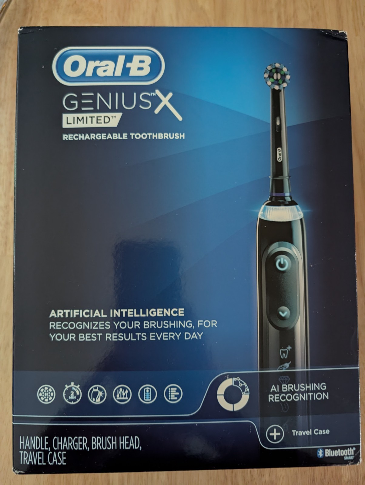 Oral-B Genius X Limited Rechargeable Electric Toothbrush – Black – Sealed, AI