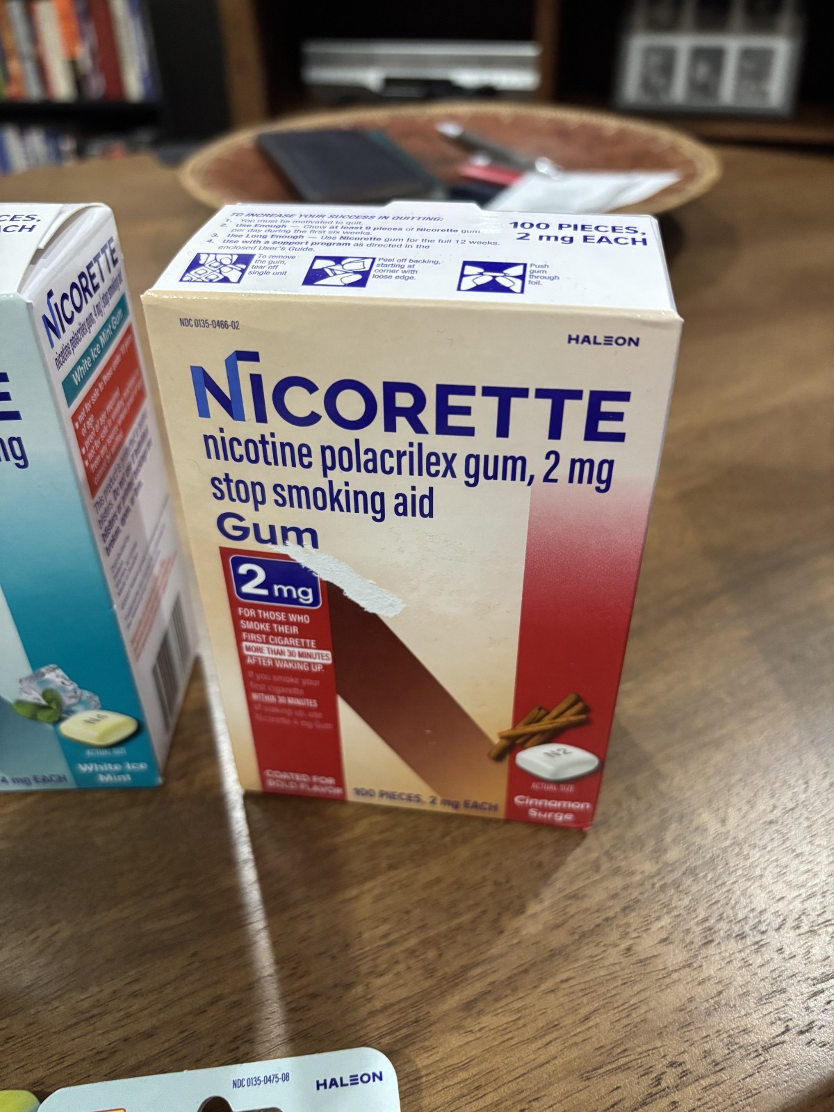 Nicorette Nicotine Gum variety of packs, flavors, sizes. 380 total pieces.