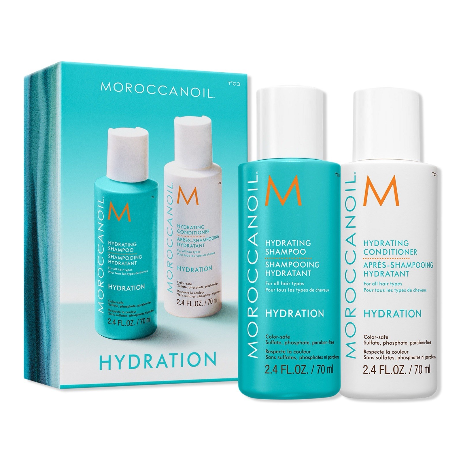 Moroccanoil Hydration Shampoo & Conditioner Set 2.4 fl oz/40 ml Hydrating