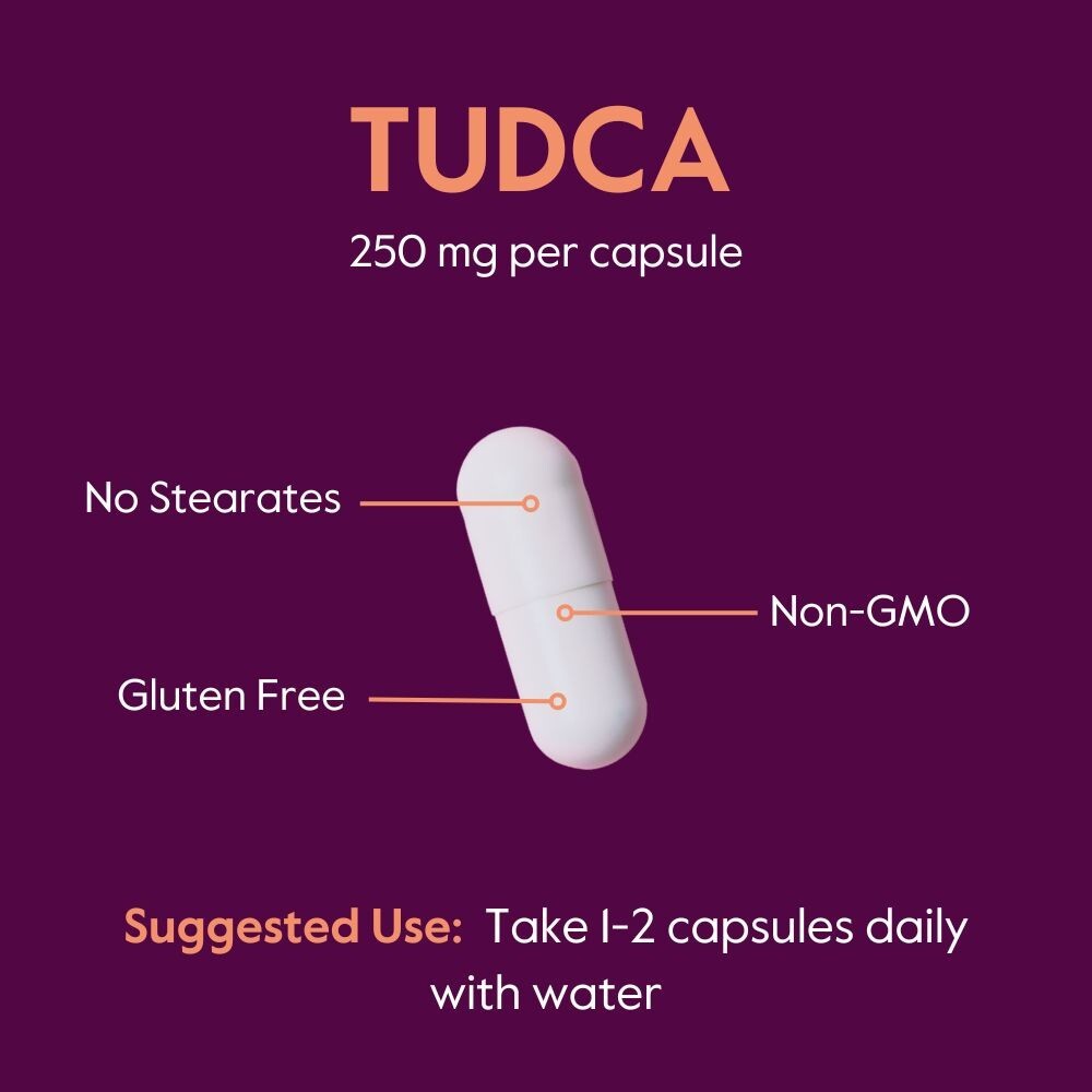 Bestvite TUDCA 250mg (60 Capsules) (Tauroursodeoxycholic Acid) – No Stearates