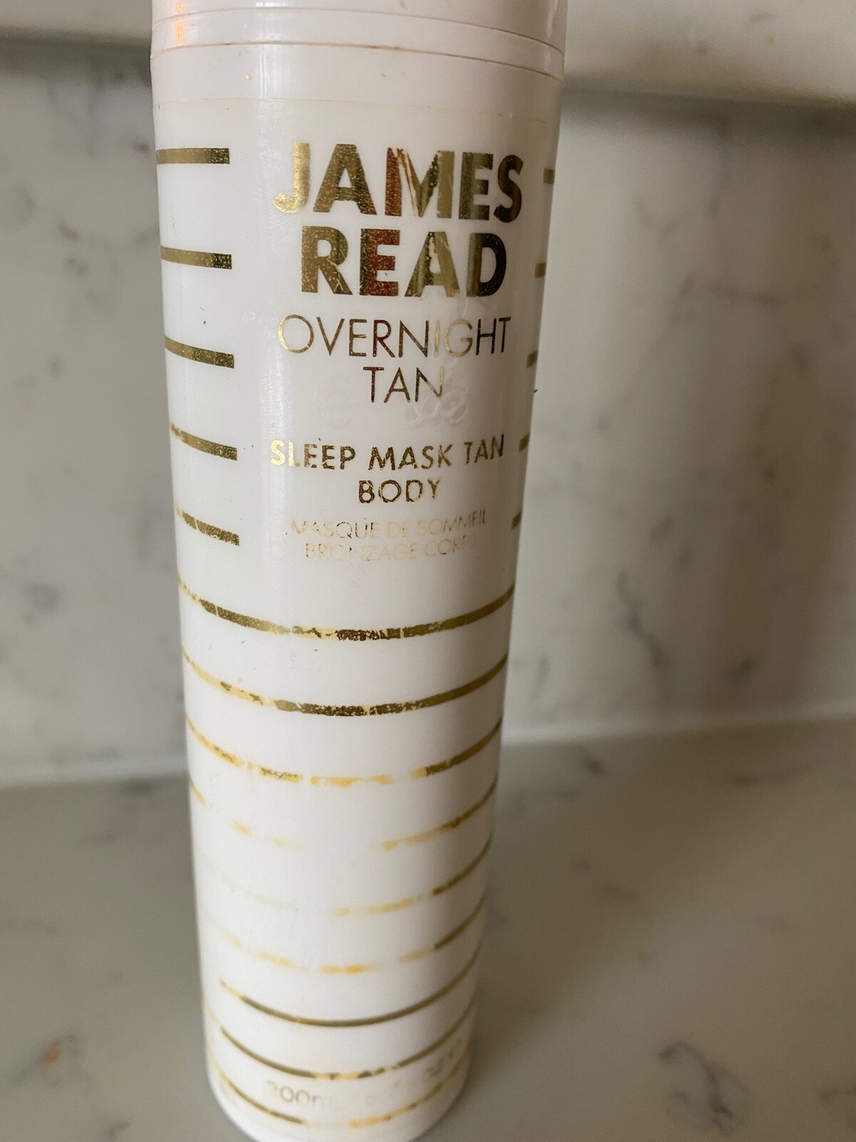 JAMES READ OVERNIGHT TAN SLEEP MASK TAN 6.7 OZ FLAWED LABEL
