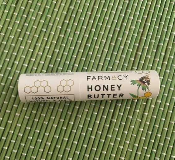 NIB 100% Authentic Farmacy Honey Butter Beeswax Lip Balm, 0.12 oz / 3.4 g