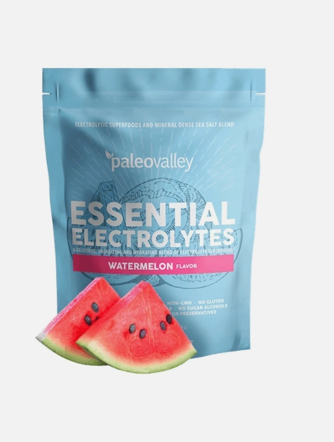 Paleovalley Essential Electrolytes Powder Watermelon. (243g) 28 servings
