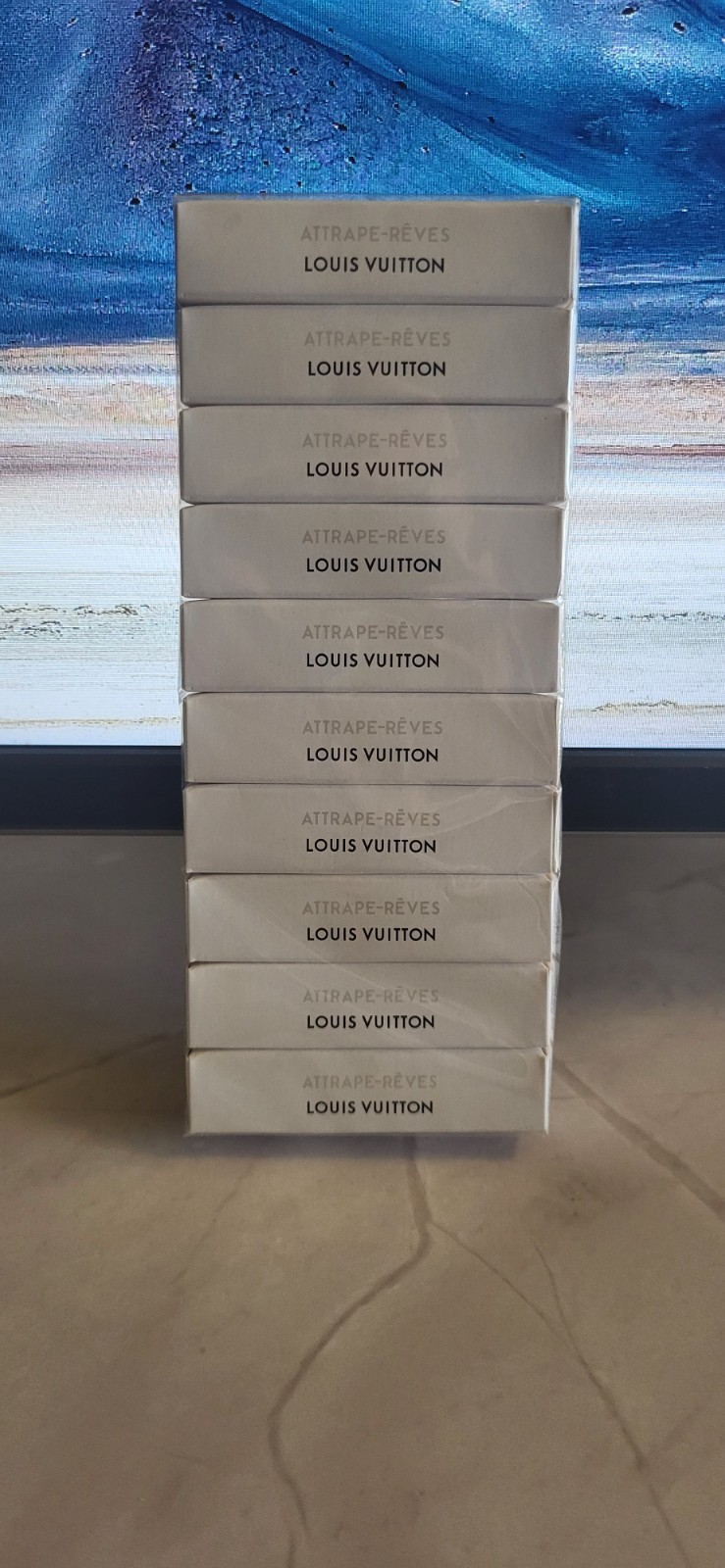 LOUIS VUITTON ATTRAPE-REVES Eau De Parfum Sample Spray Bottle 2ml/ 10 Pack.